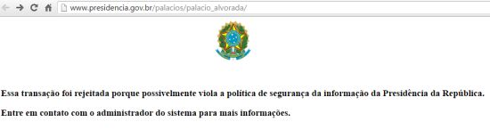 politica seguranca Palacio Alvorada