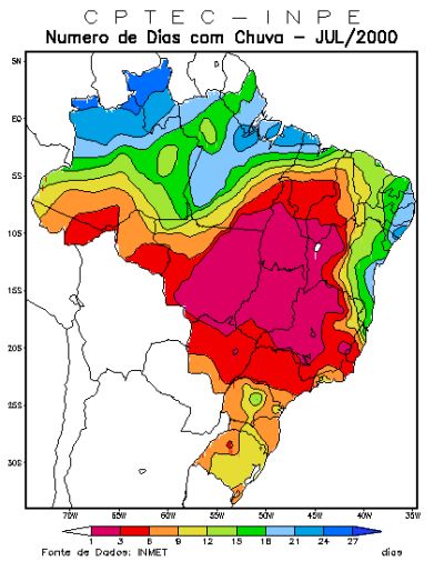 chuva no Nordeste - julho