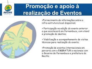 Projetos do Recife Conventions Bureau