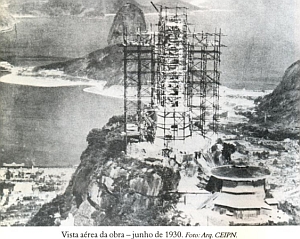 Construo do Cristo Redentor