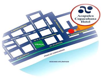 Mapa Acapulco Hotel