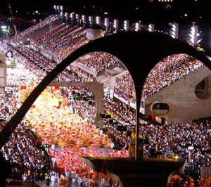 Sambodromo, Carnaval no Rio