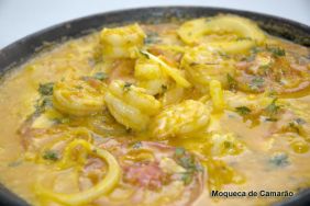 Moqueca de camarão do Bargaço